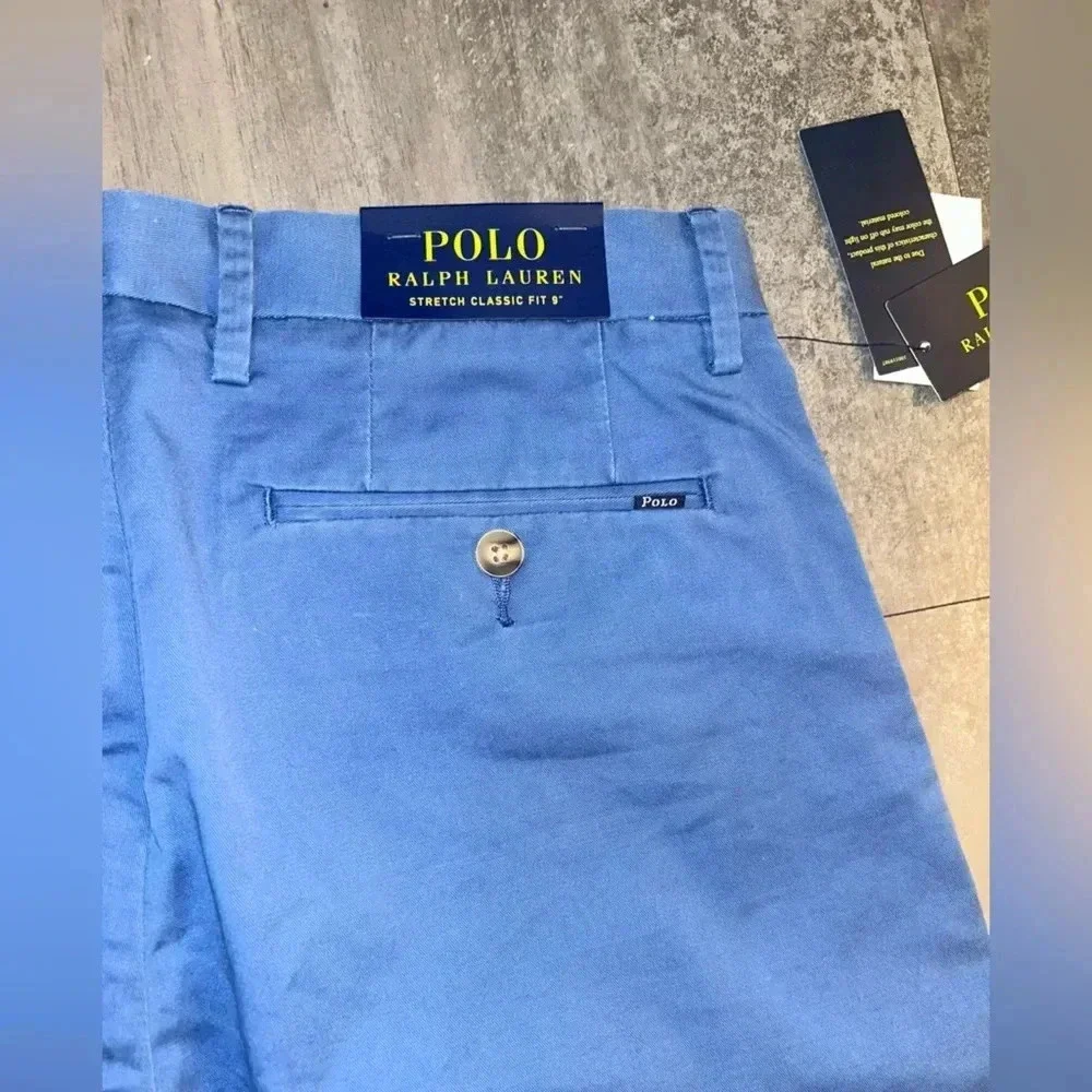 Polo Ralph Lauren Stretch Classic Fit Chino Shorts 9” Inseam